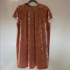 Madewell Crushed Velvet Dress XL